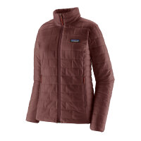 Patagonia Womens Nano Puff Jacket (dark ruby)