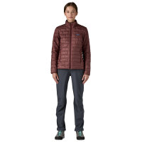 Patagonia Womens Nano Puff Jacket (dark ruby)