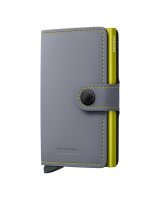 Secrid Miniwallet (matte grey/lime)