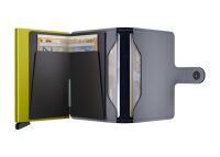 Secrid Miniwallet (matte grey/lime)