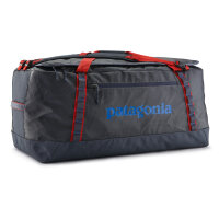 Patagonia Black Hole Duffel 100L (smolder blue w/amanita red)