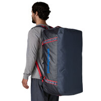 Patagonia Black Hole Duffel 100L (smolder blue w/amanita red)