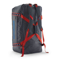 Patagonia Black Hole Duffel 100L (smolder blue w/amanita red)