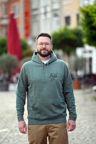 Schichtwechsel Hometown Connection Peine Hoodie (bay green)