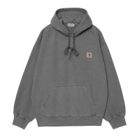 Carhartt WIP Hooded Vista Sweatshirt (black garment dyed)