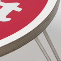 Carhartt WIP Heart Folding Table (scarlet/white)