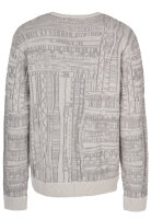Iriedaily Theo Structure Knit (stone grey)