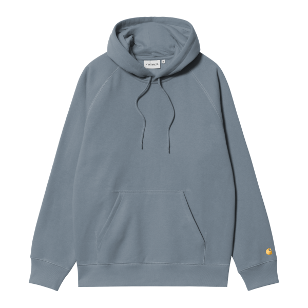 Carhartt WIP Hooded Chase Sweatshirt (angelite/gold)