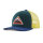 Patagonia Kids Trucker Hat (driftways patch/cascade green)