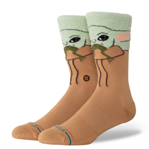 Stance Grogu Hungry Crew Socken (green)