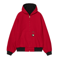 Carhartt WIP 50 Years Anniversary OG Active Jacket (canvas black/USA red rinsed)