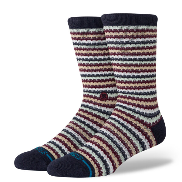 Stance Chiclets Waffle Knit Crew Socken (navy)