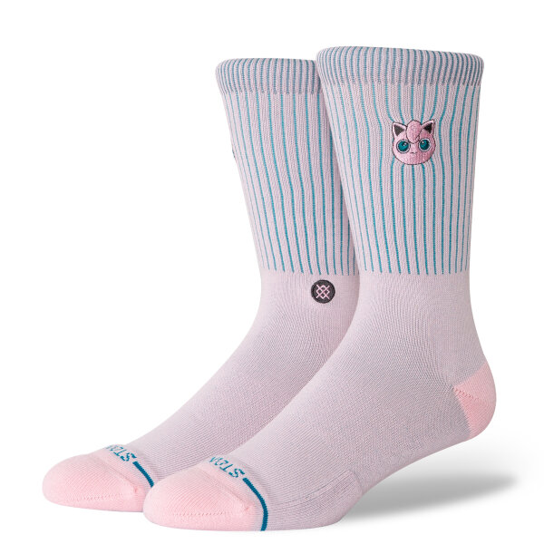 Stance Jigglypuff Crew Socken (pink)