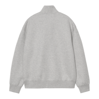 Carhartt WIP Alda Zip Sweat Jacket (grey heather/white)