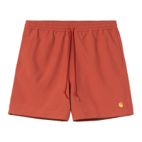 Carhartt WIP Chase Swim Trunks (oxide red/gold)