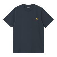 Carhartt WIP American Script T-Shirt (deep night)