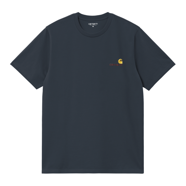 Carhartt WIP American Script T-Shirt (deep night) XXL