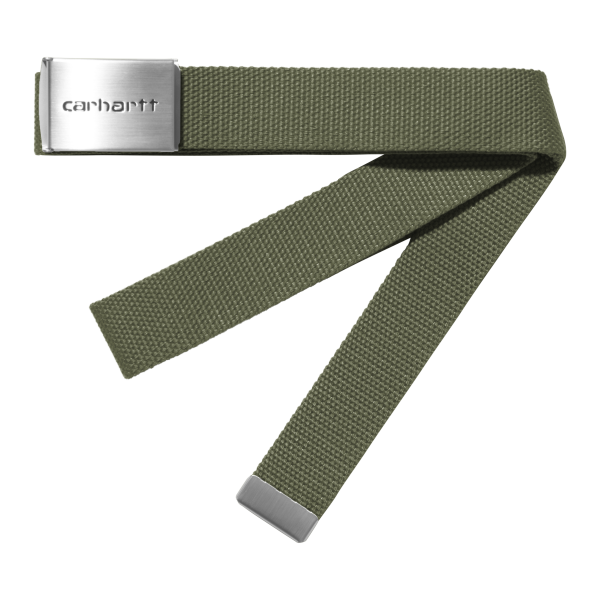 Carhartt WIP Clip Belt Chrome (leaf)