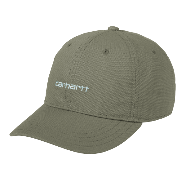Carhartt WIP Canvas Script Cap (leaf/tourmaline)