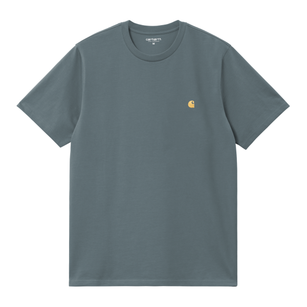 Carhartt WIP Chase T-Shirt (cozy blue/gold)