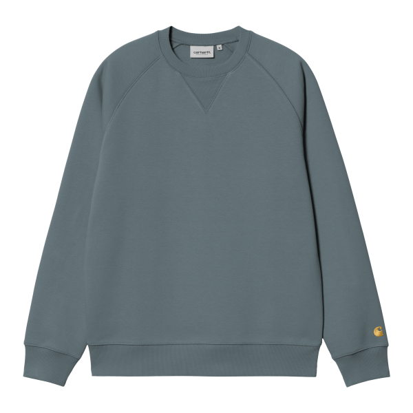 Carhartt WIP Chase Sweatshirt (cozy blue/gold)