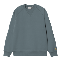 Carhartt WIP Chase Sweatshirt (cozy blue/gold)
