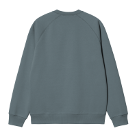 Carhartt WIP Chase Sweatshirt (cozy blue/gold)