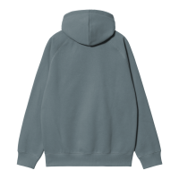 Carhartt WIP Hooded Chase Sweatshirt (cozy blue/gold)