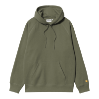 Carhartt WIP Hooded Chase Sweatshirt (leaf/gold)
