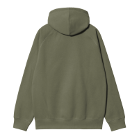 Carhartt WIP Hooded Chase Sweatshirt (leaf/gold)