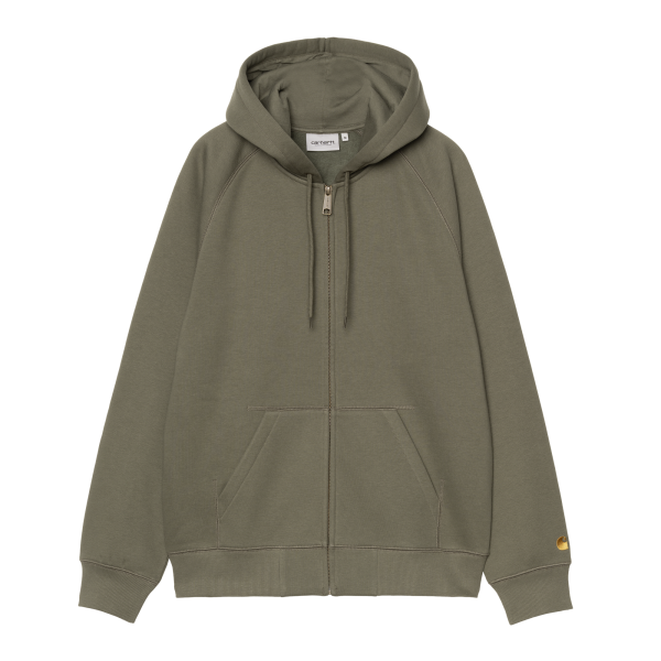 Carhartt WIP Hooded Chase Jacket (leaf/gold)