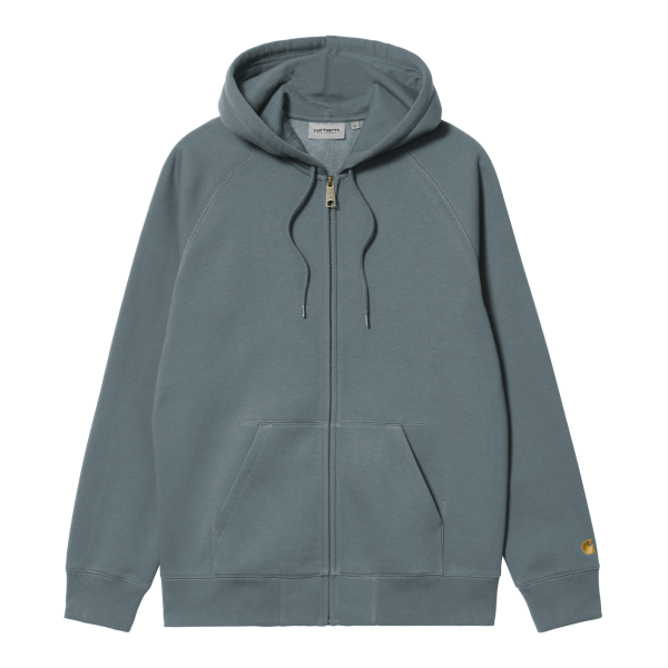 Carhartt WIP Hooded Chase Jacket (cozy blue/gold)