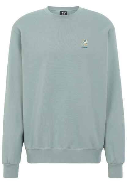 Iriedaily Homeoffice Crew Sweater (dark slate)