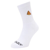 Iriedaily Pizza Love Socks (white)