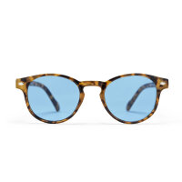 Chpo Brand Lund Sonnenbrille (leopard/light blue)