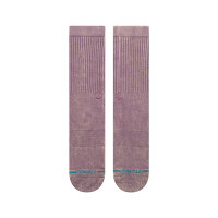 Stance Icon Dyed Crew Socken (plum)