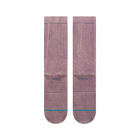 Stance Icon Dyed Crew Socken (plum)