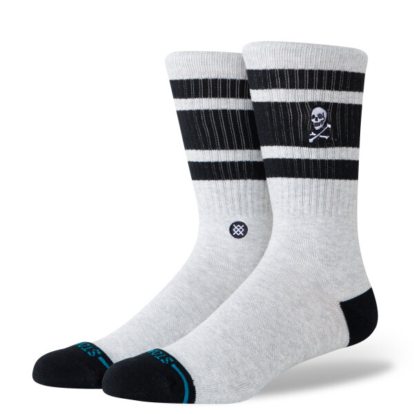 Stance Boyd Skull Crew Socken (heathergrey)