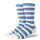 Stance Striped It Crew Socken (capriblue)