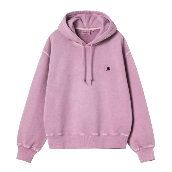 Carhartt WIP W Hooded Nelson Sweatshirt (gentle purple garment dyed)