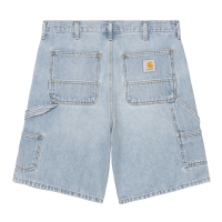 Carhartt WIP Double Knee Short (blue heavy worn bleached)