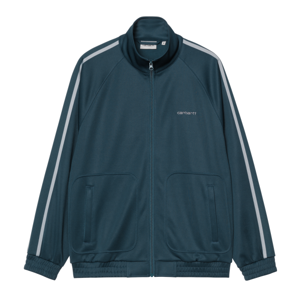 Carhartt WIP Bolar Sweat Jacket (blue river/mirror) XL