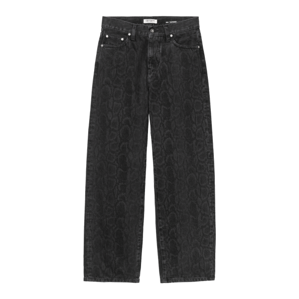 Carhartt WIP W Snake Arin Pant (snake camo black heavy stone wash) W28