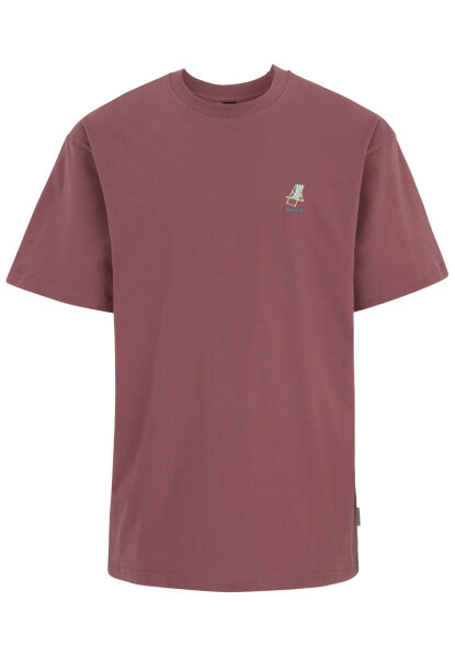 Iriedaily Homeoffice T-Shirt (plum)