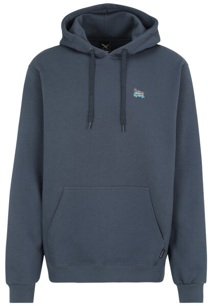 Iriedaily Smokin Van Hoodie (dark steel)
