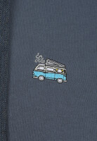 Iriedaily Smokin Van Hoodie (dark steel)