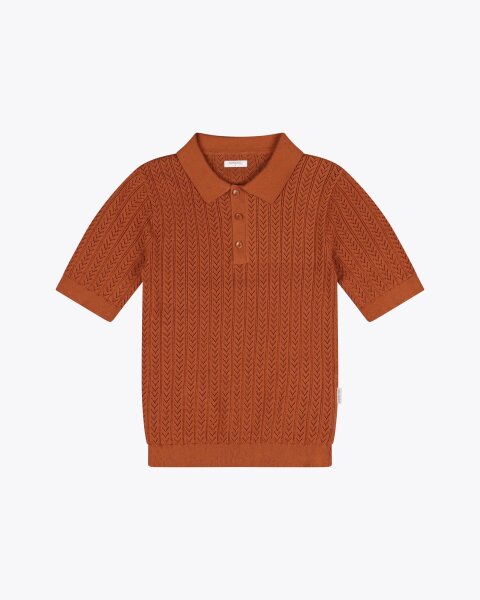 Wemoto Feli Summer Knit T-Shirt (bran)
