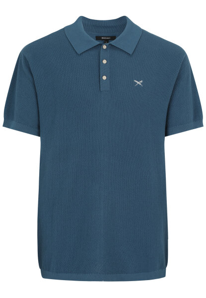 Iriedaily Franky Knit Polo (greyblue)