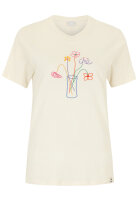 Iriedaily W Stitch Flowers T-Shirt (undyed)