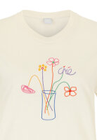 Iriedaily W Stitch Flowers T-Shirt (undyed)